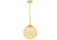 Lampa Origins B30 Mosiądz - klosz miodowy
