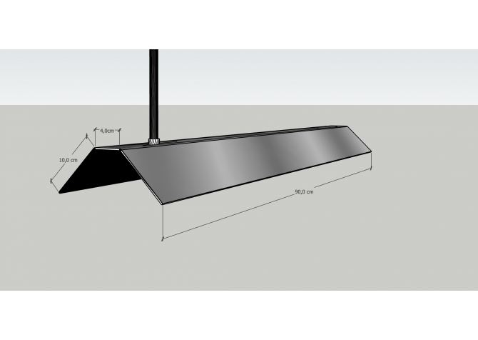 Lampa Origins L120 Stal nierdzewna