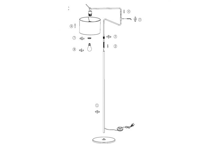 Lampa Stojąca Steinhauer Linstrom