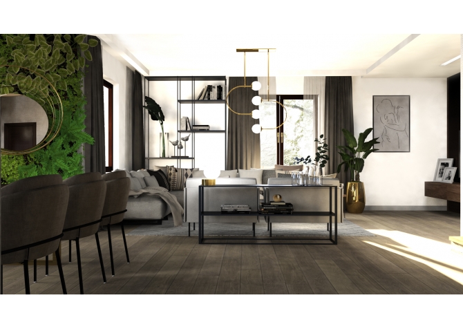 Lampa Origins B15 CC Stal nierdzewna