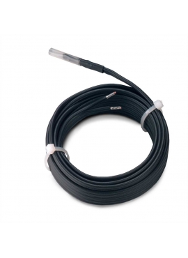 Remote sensor for temperature control & clock thermostat