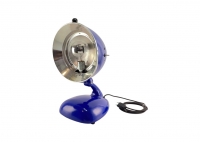 Restaurowana lampa biurkowa MED blue