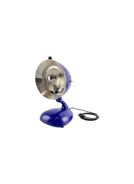 Restaurowana lampa biurkowa MED blue