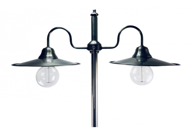 Lampa podłogowa T53 Stal Surowa