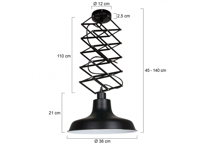 Lampa Wisząca na systemie Flex