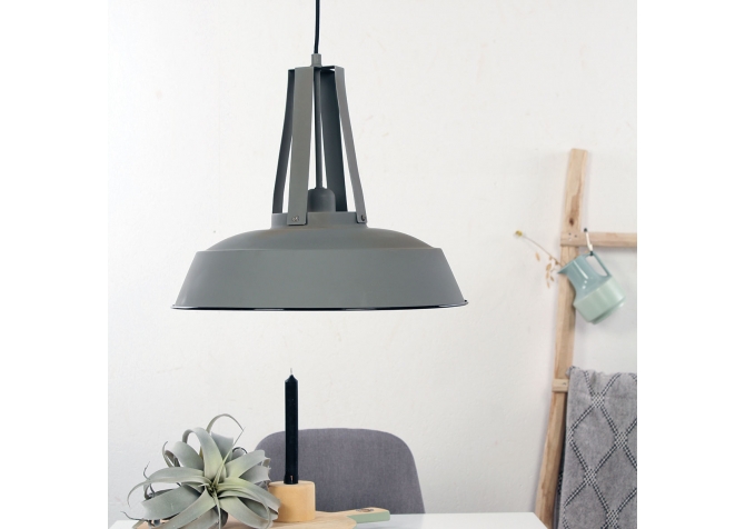 Lampa Wisząca Eden Szara