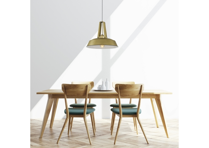 Lampa Wisząca Eden Złota
