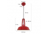 Lampa Wisząca Eden Złota
