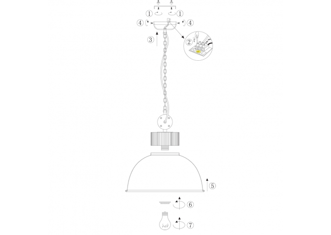 Lampa Wisząca Dinko