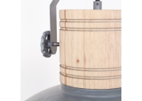 Lampa Wisząca Gearwood Szara
