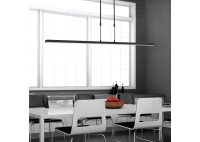 Lampa Wisząca Bande Czarna Big