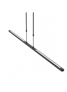 Lampa Wisząca Bande Czarna Big