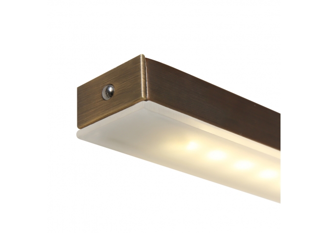 Lampa Wisząca Zelena Big Brąz