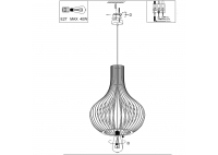 Lampa Wisząca Smukt 2
