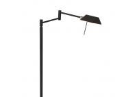 Lampa Stojąca Retina Czarna