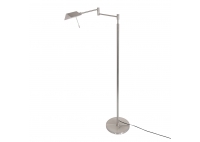 Lampa Stojąca Retina Srebrna