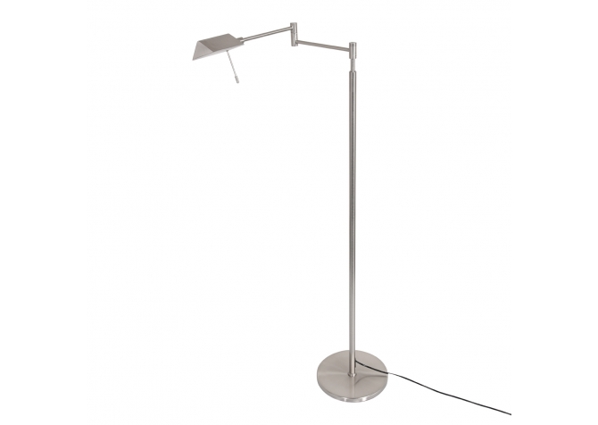 Lampa Stojąca Retina Srebrna