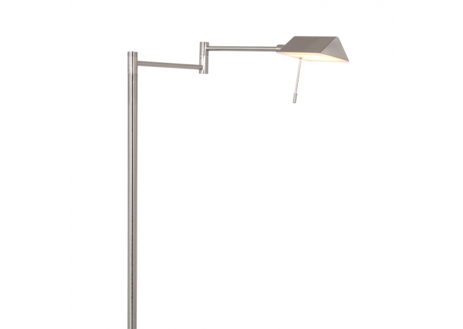 Lampa Stojąca Retina Srebrna