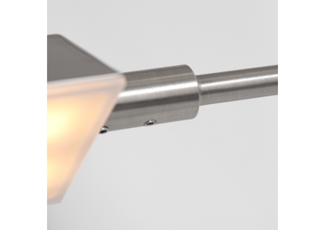 Lampa Stojąca Retina Srebrna