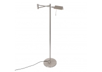 Lampa Stojąca Retina Srebrna