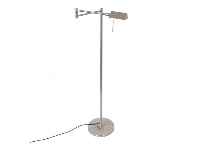 Lampa Stojąca Retina Srebrna