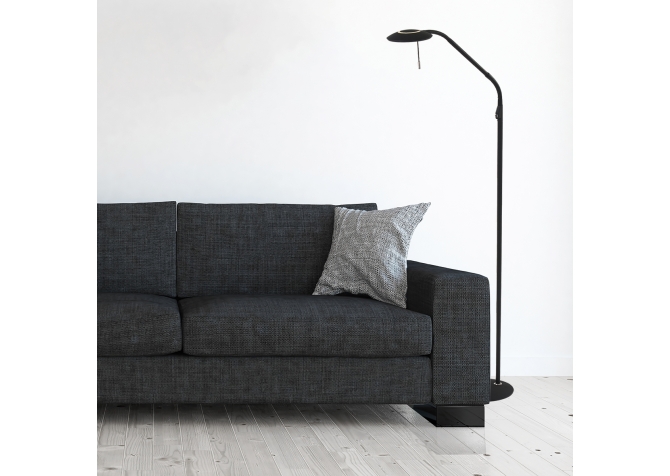 Lampa Stojąca Zenith 4 Czarna