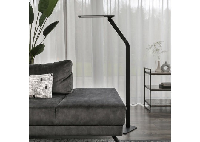 Lampa Stojąca Serenadę Czarna