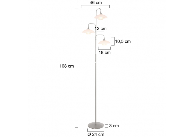 Lampa Stojąca Tallerken