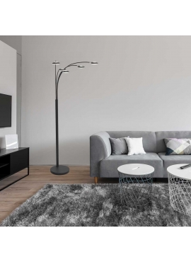 Lampa Stojąca Synna Czarna