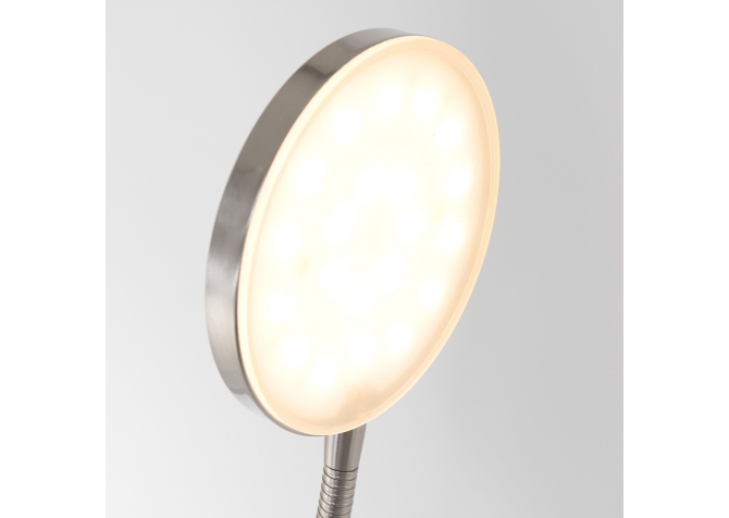 Lampa Stojąca Platu Srebrna