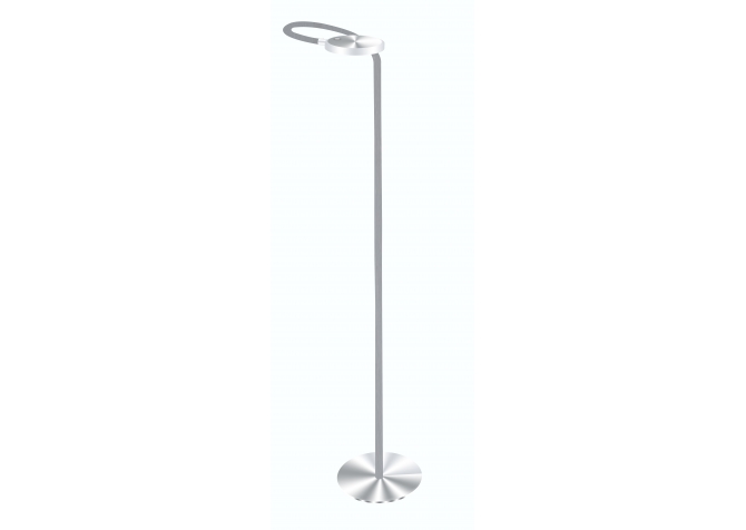 Lampa Stojąca Platu Srebrna