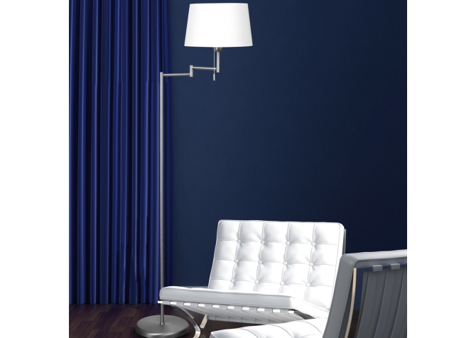Lampa Stojąca Bella Srebrna