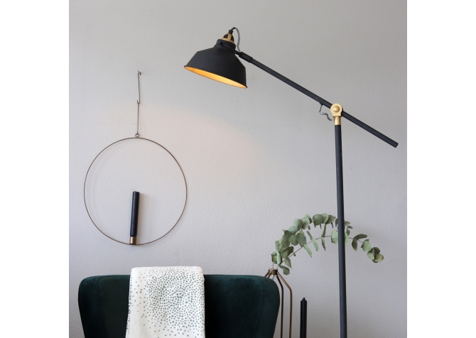 Lampa Stojąca Nove Czarna