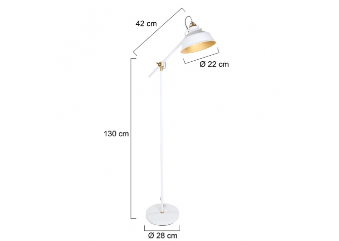 Lampa Stojąca Nove Biała