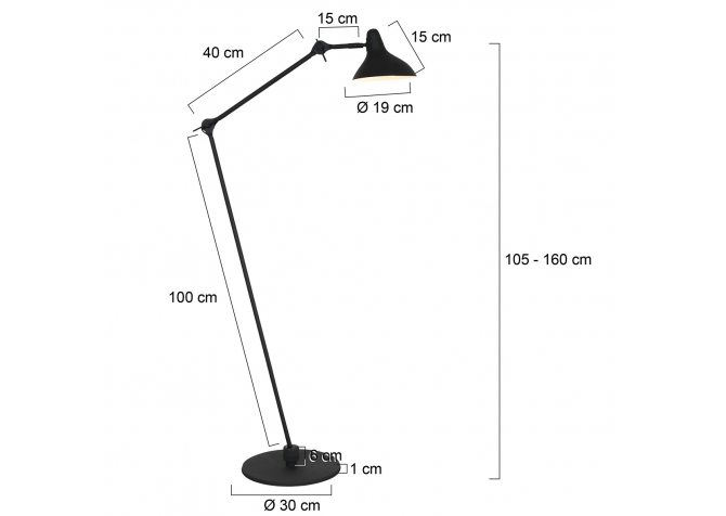 Lampa Stojąca Kasket