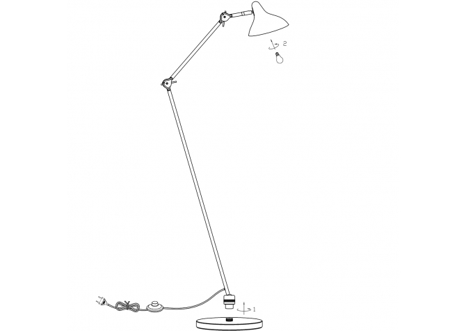 Lampa Stojąca Kasket