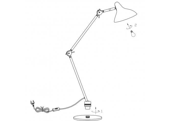 Lamp Biurkowa Kasket Anne Lighting