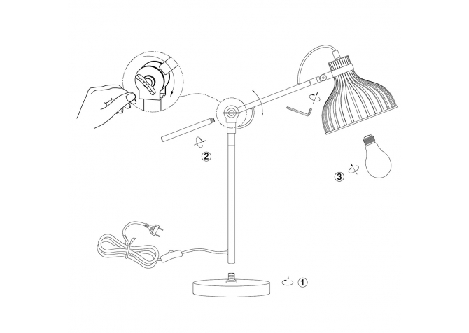 Lampa Biurkowa Dunbar