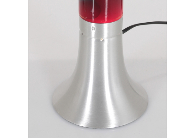 Lamp Biurkowa Volcan Tuba Srebrny