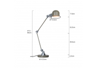 Lamp Biurkowa Davin Zielona