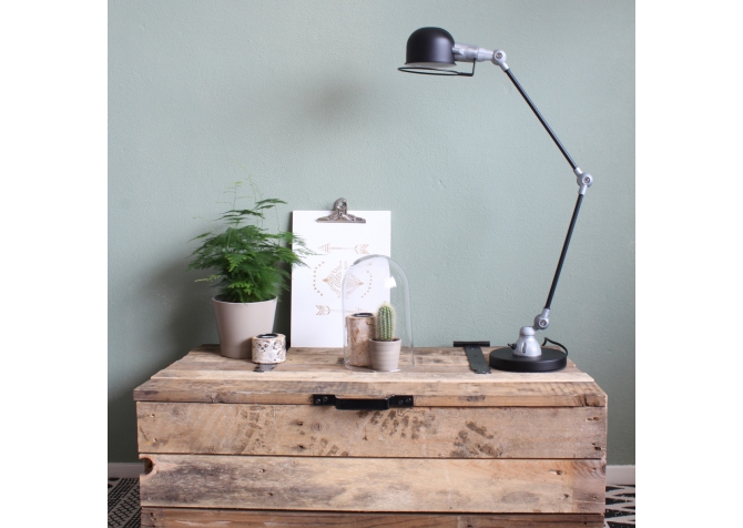 Lamp Biurkowa Davin Czarna