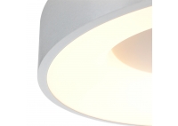 Plafon Ringlede XL Srebrny