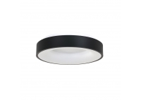 Plafon Ringlede L Czarny