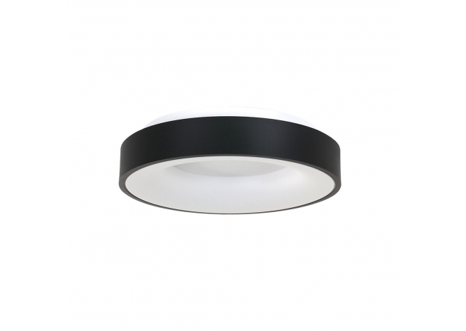 Plafon Ringlede L Czarny