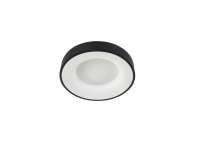 Plafon Ringlede L Czarny