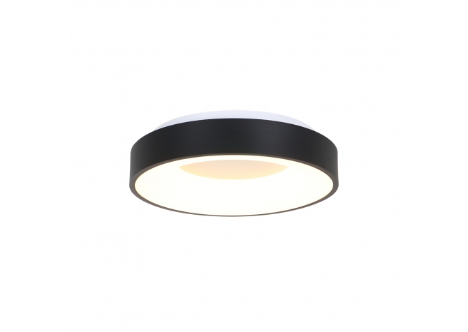 Plafon Ringlede L Czarny