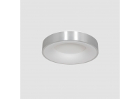 Plafon Ringlede L Srebrny