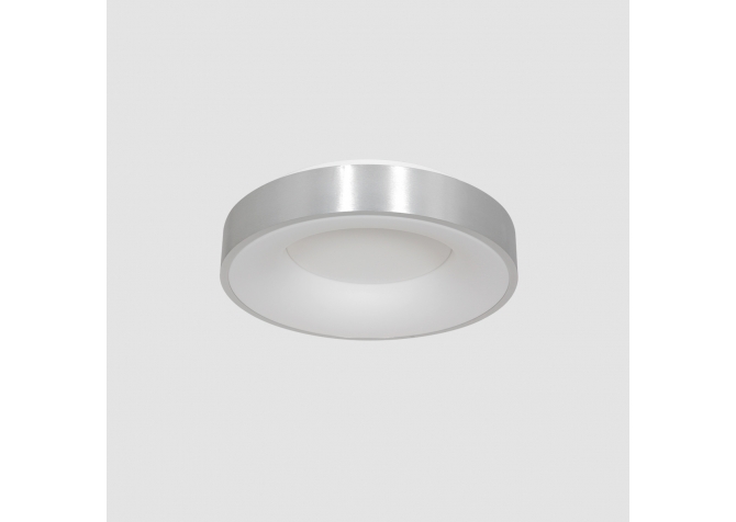 Plafon Ringlede L Srebrny