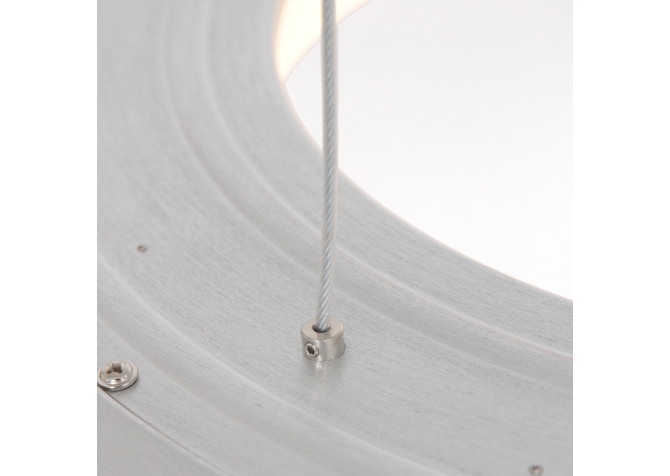Lampa Wisząca Ringlede XL Srebrna