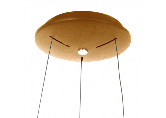 Lampa Wisząca Ringlede L Mosiądz
